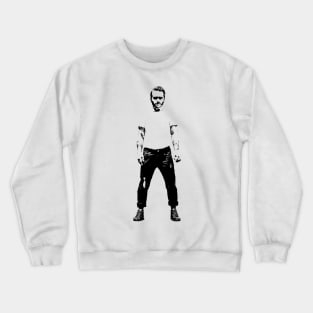 "James Dean Kind of High" - Black Crewneck Sweatshirt